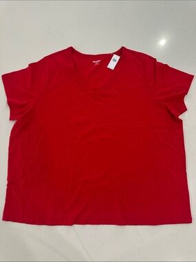 Old Navy Women’s XXL Red V-Neck Short Sleeve Tee